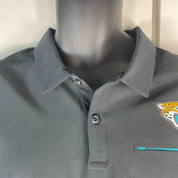 Jacksonville Jaguars Nike Polo Shirt-All Sizes - XL and 2XL Retail $85 - Picture 4 of 5